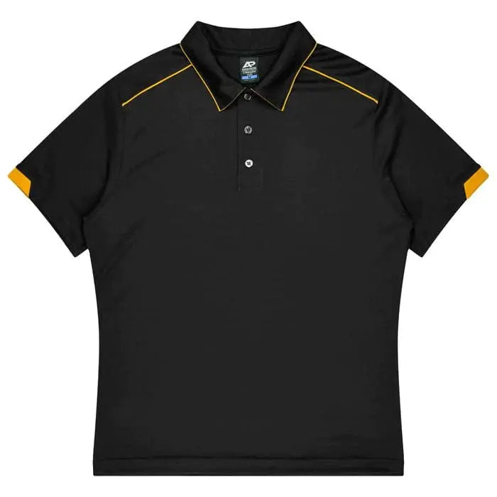 Aussie Pacific Currumbin Men's Polo Shirt 1320  Aussie Pacific BLACK/GOLD S